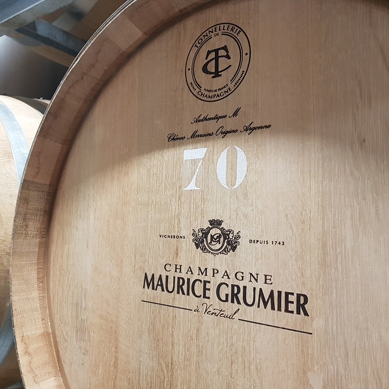 Fûts Montagne de Reims champagne Maurice Grumier