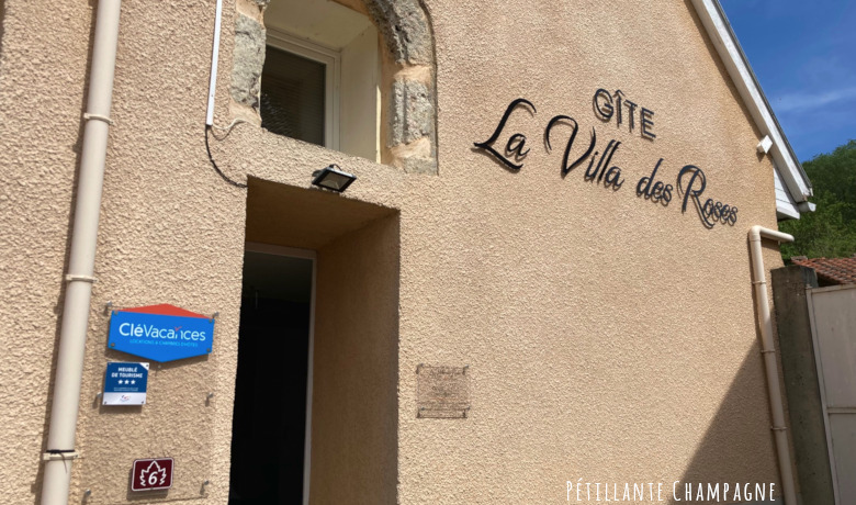 Champagne Mathieu Faniel Gite la Villa des Roses