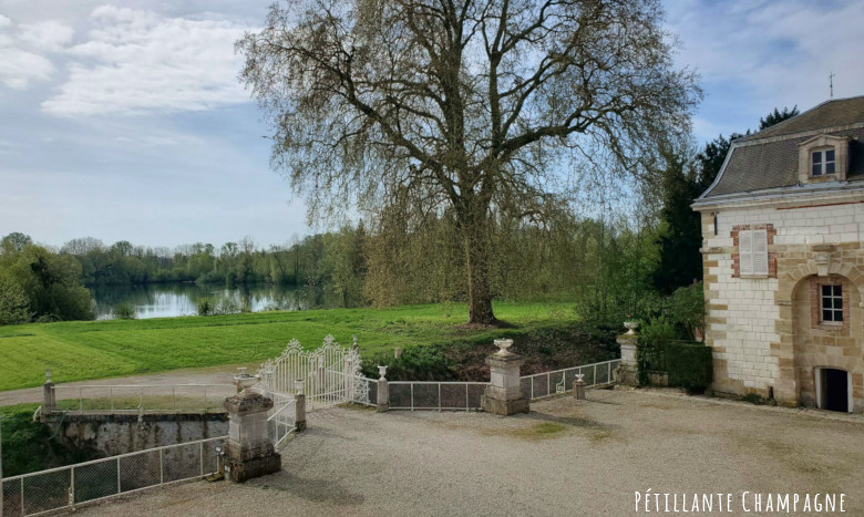 Château de Juvigny vue sur lac