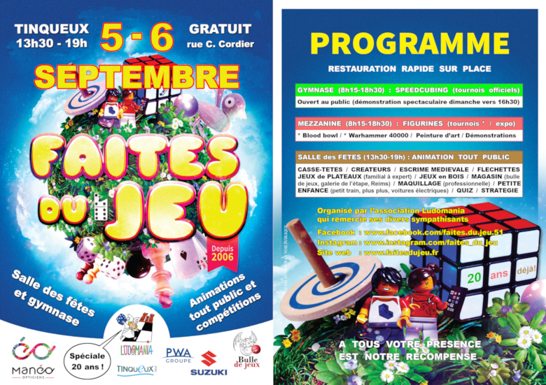 Faites du jeu affiche 2026
